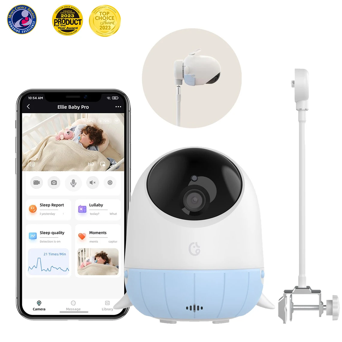 Ellie - Smart Baby Monitor Pro