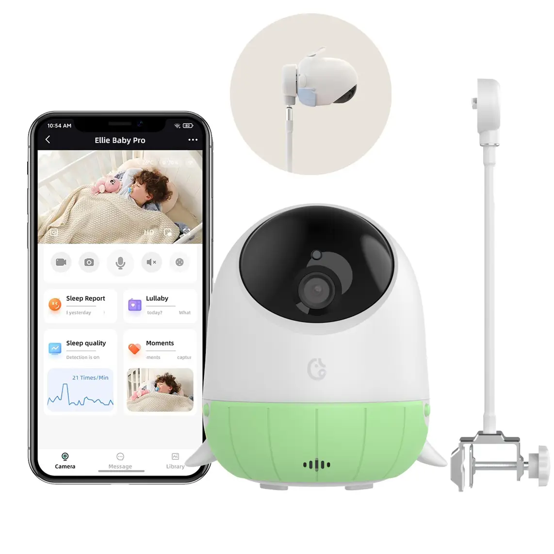 Ellie Baby Room Monitor Camera With APP