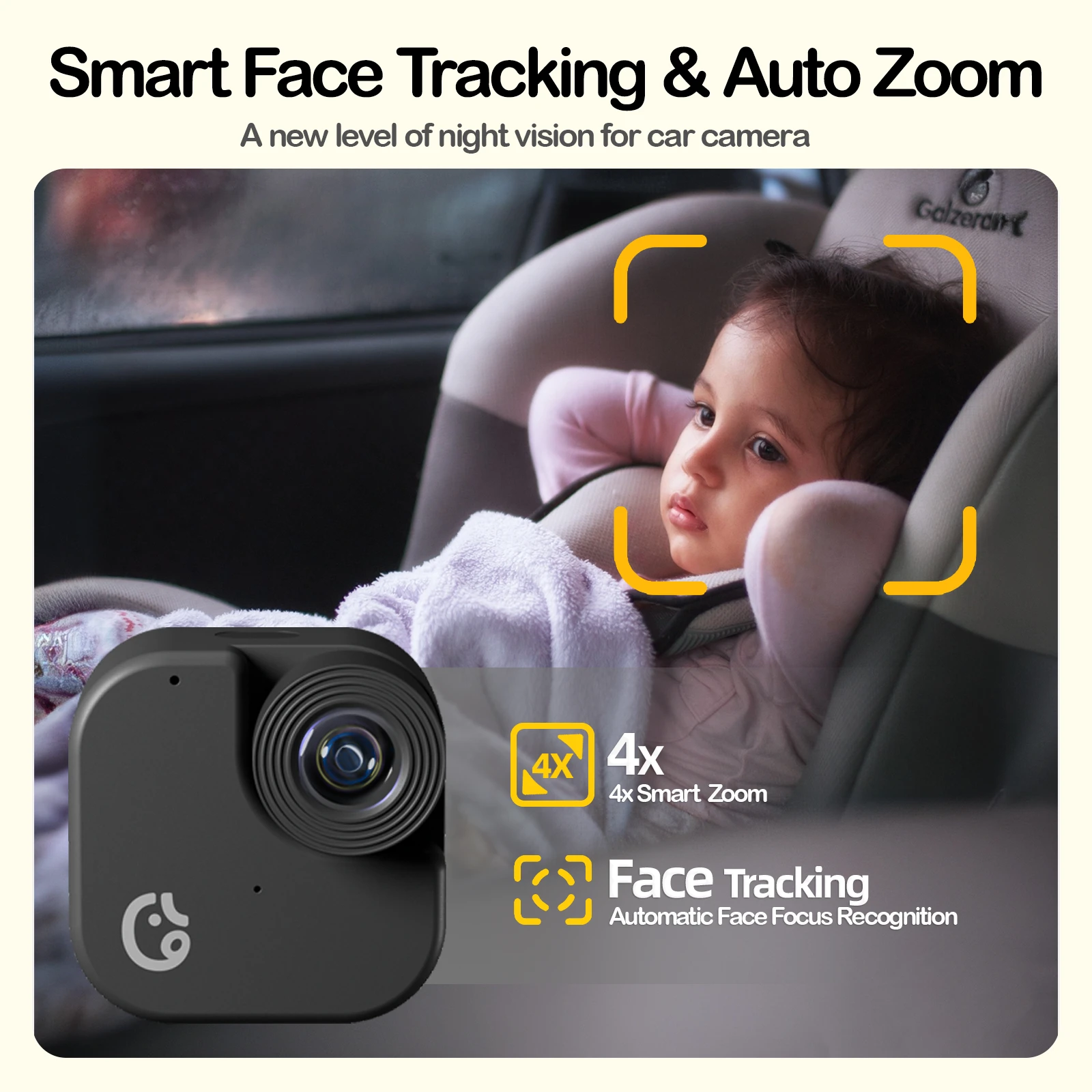 Ellie Baby Car Monitor