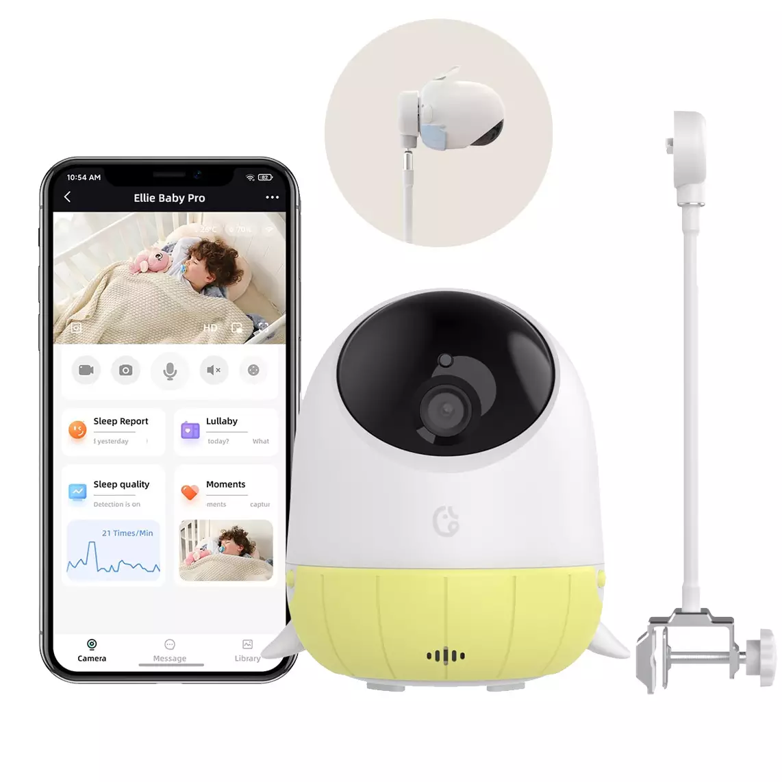 Ellie - Smart Baby Monitor Pro