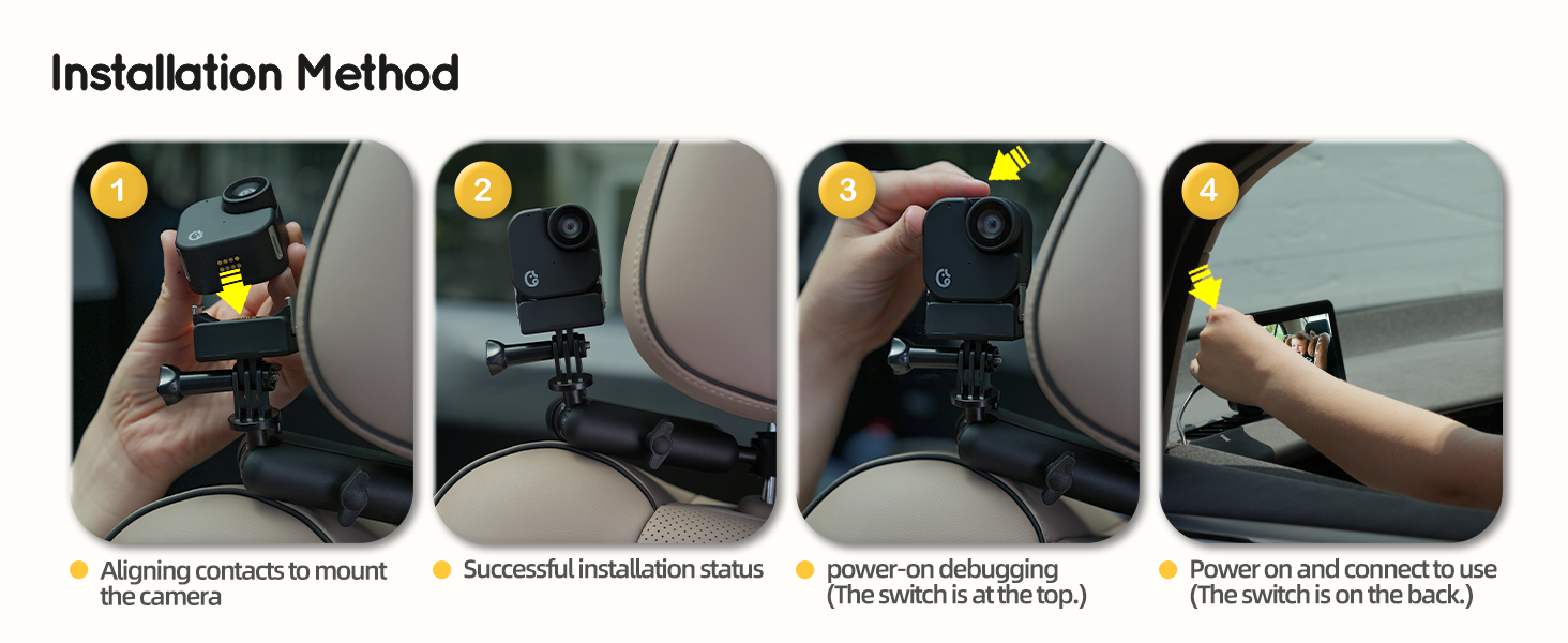 Ellie Baby Car Monitor - Technology Makes Parenting Easier