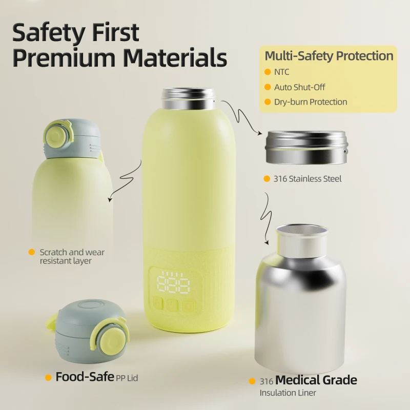 Ellie Portable Bottle Warmer for Travel